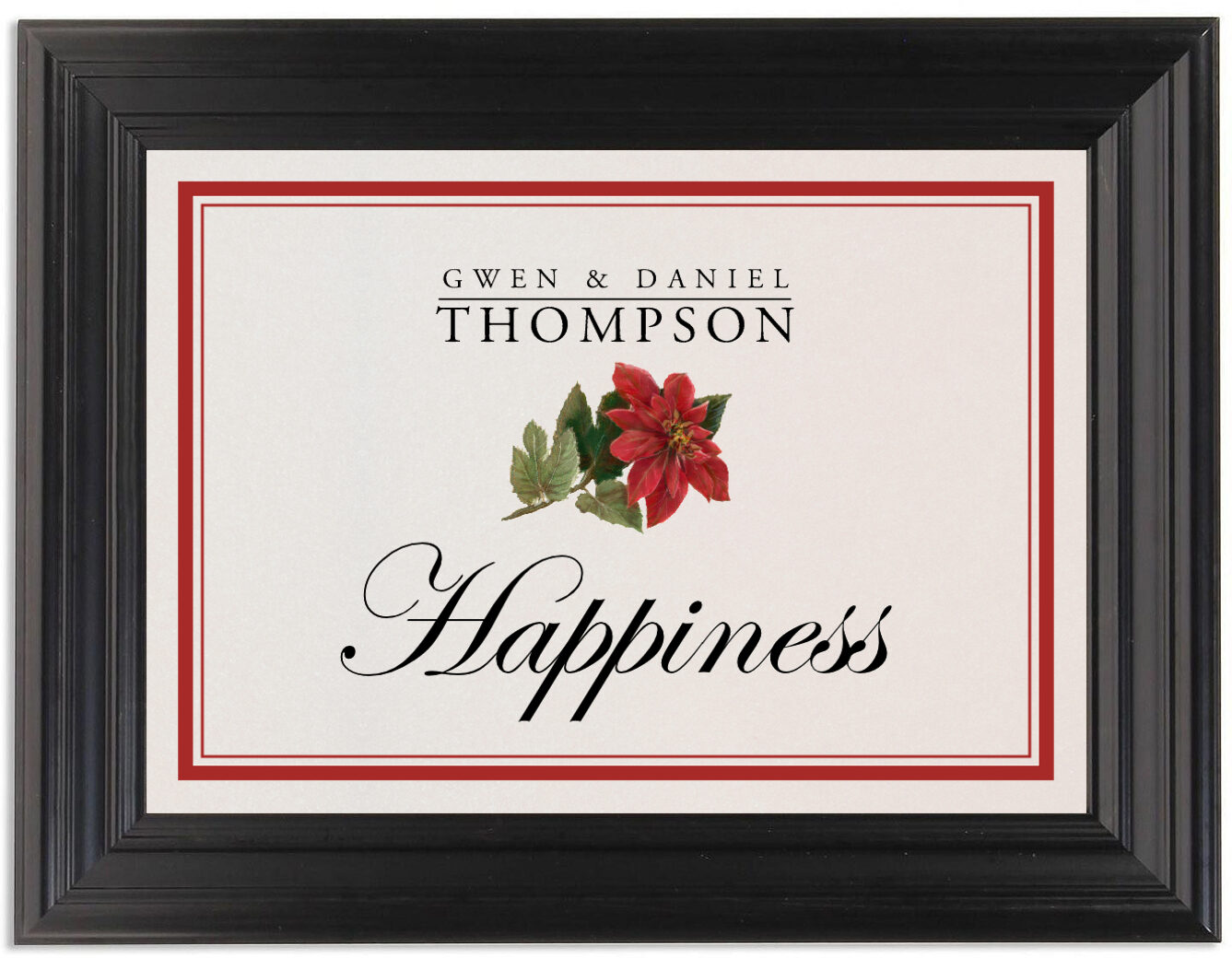 Poinsettia Wedding Table Names Christmas Table Cards Christmas Table Poinsettia wedding table names christmas table cards christmas table